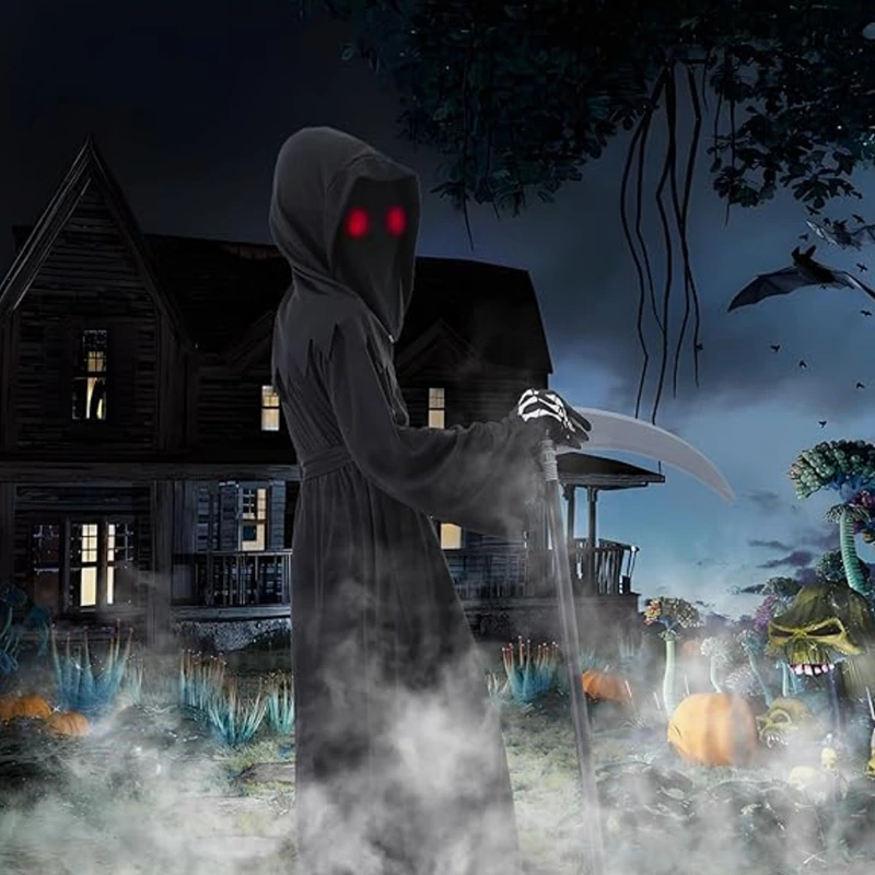 Как детский костюм Мрачного Жнеца может обеспечить безопасность, комфорт и реалистичное представление на Хэллоуин?